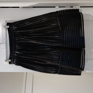 Maje pleather skirt